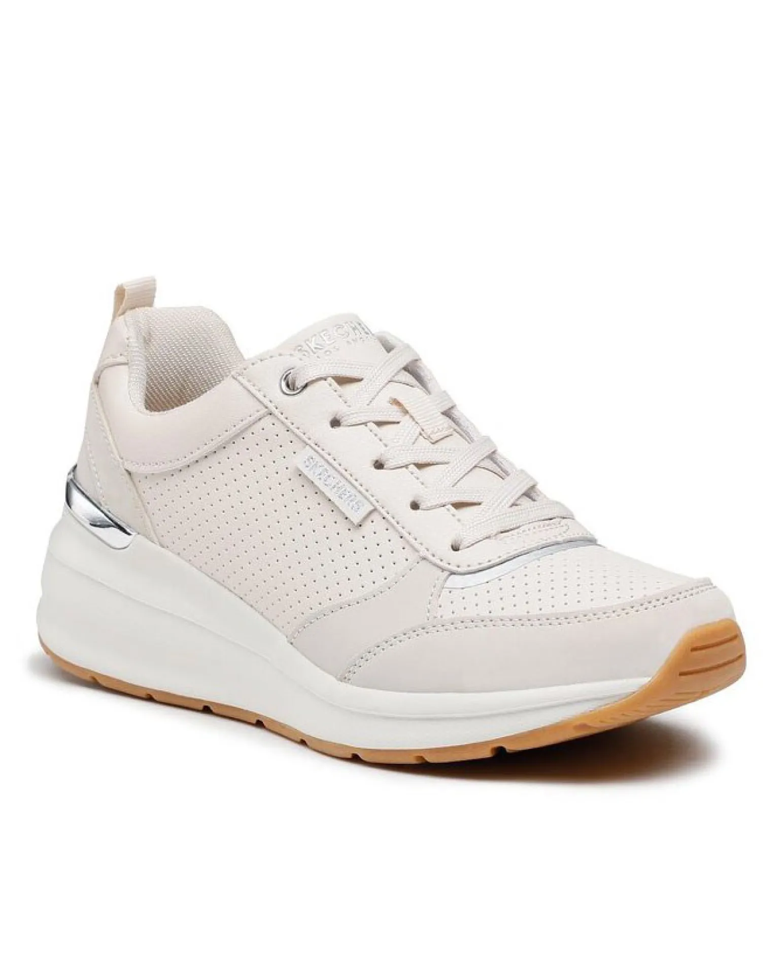 SKECHERS - Billion - Subtle Spots - Sneakers bianca da donna