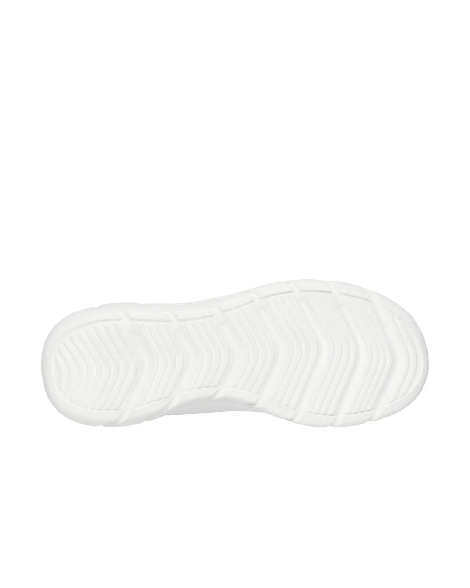 SKECHERS - BOBS B FLEX LO - COOL EASE - Sneakers bianca da donna con soletta ammortizzata in memory foam