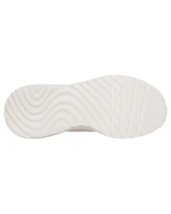 SKECHERS - BOBS SQUAD CHAOS - CURRENT MUSE - Sneakers beige con tomaia in maglia e soletta memory foam