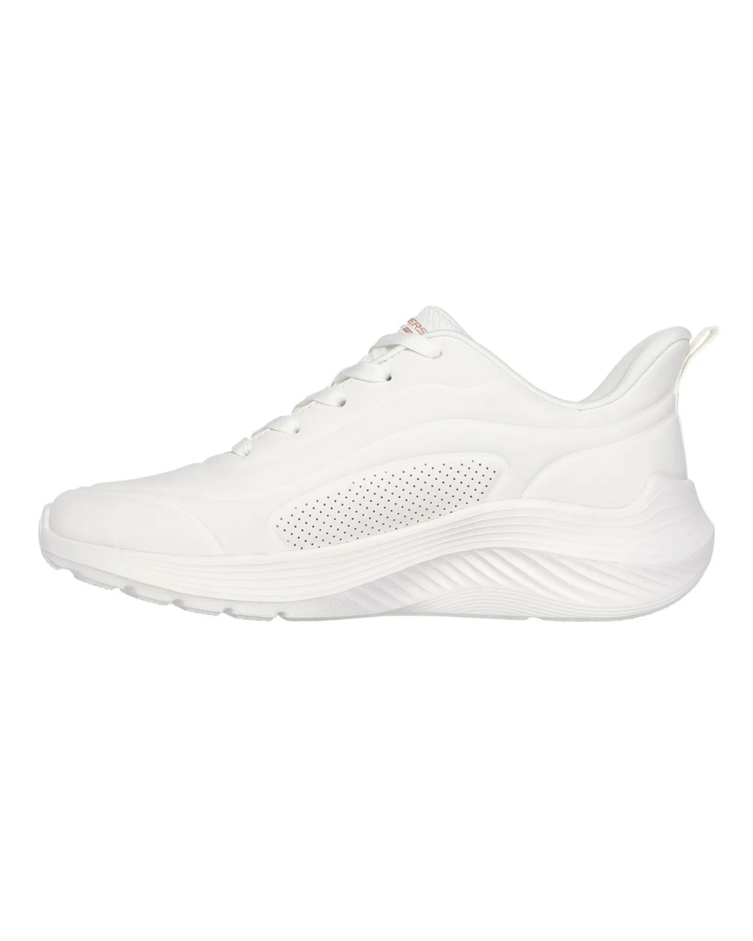 SKECHERS - BOBS SQUAD WAVES - JUST WADING - Sneakers bianca con soletta ammortizzata memory foam