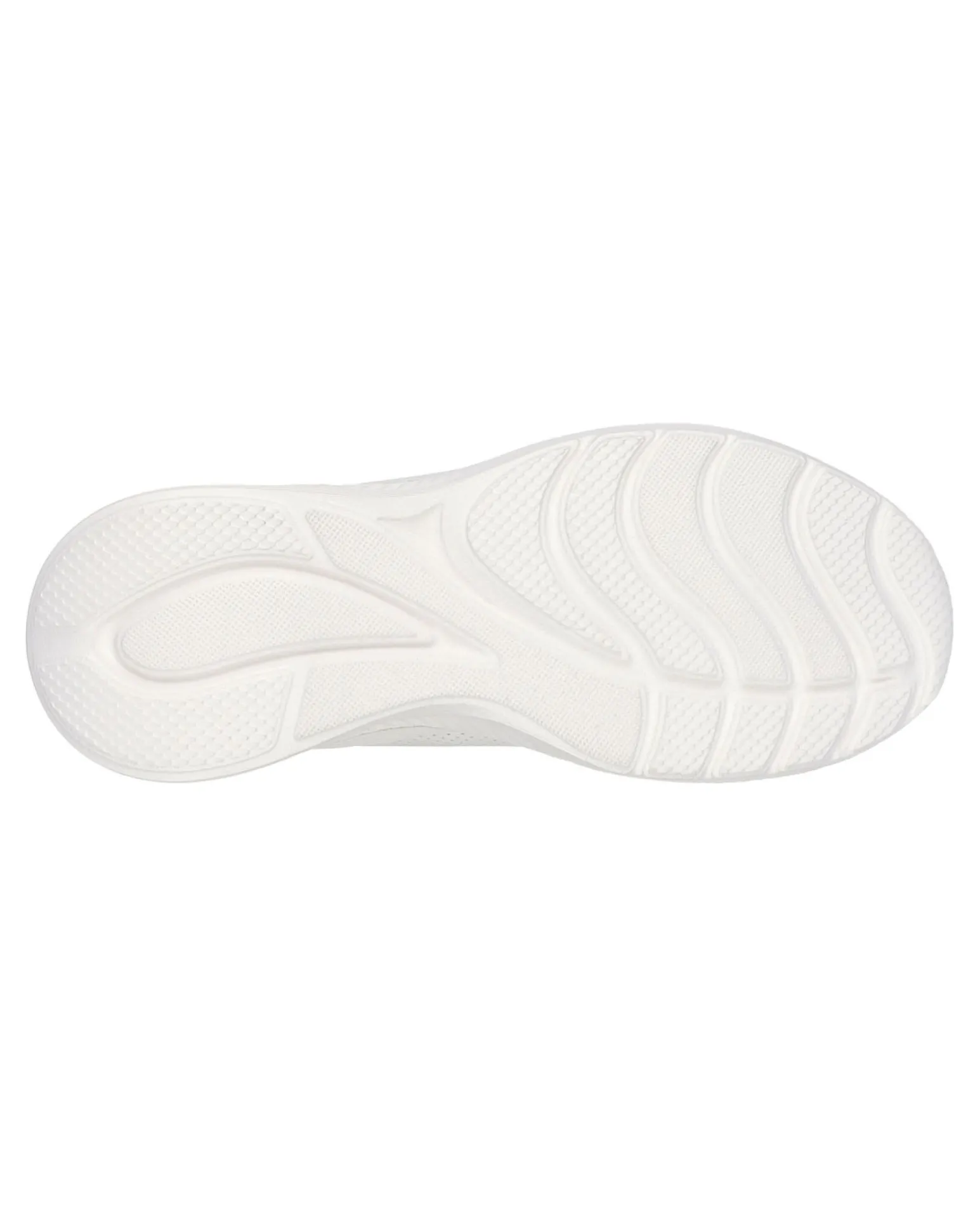 SKECHERS - BOBS SQUAD WAVES - JUST WADING - Sneakers bianca con soletta ammortizzata memory foam