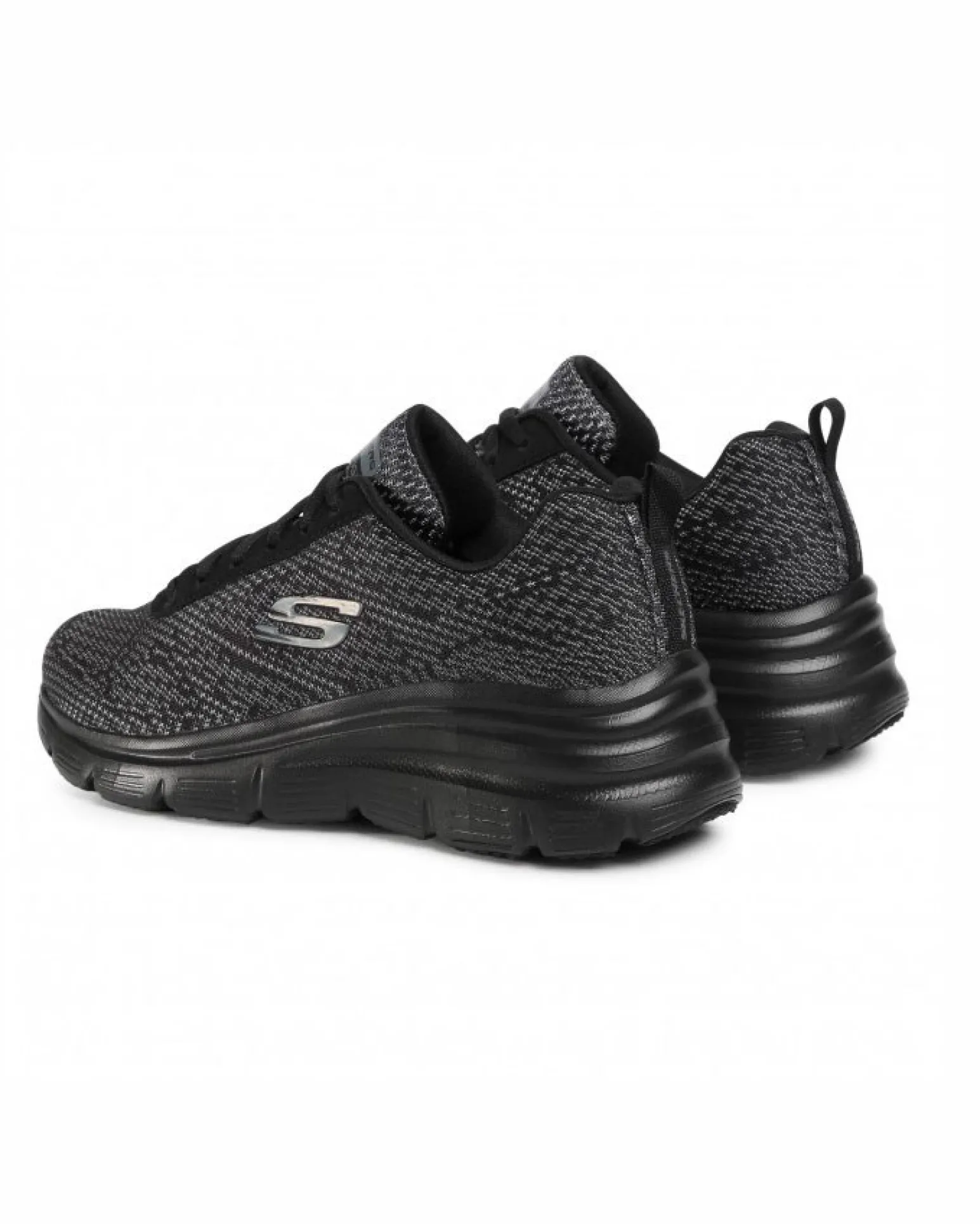 SKECHERS - Fashion Fit - Bold Boundaries - Sneakers nera con soletta in memory foam