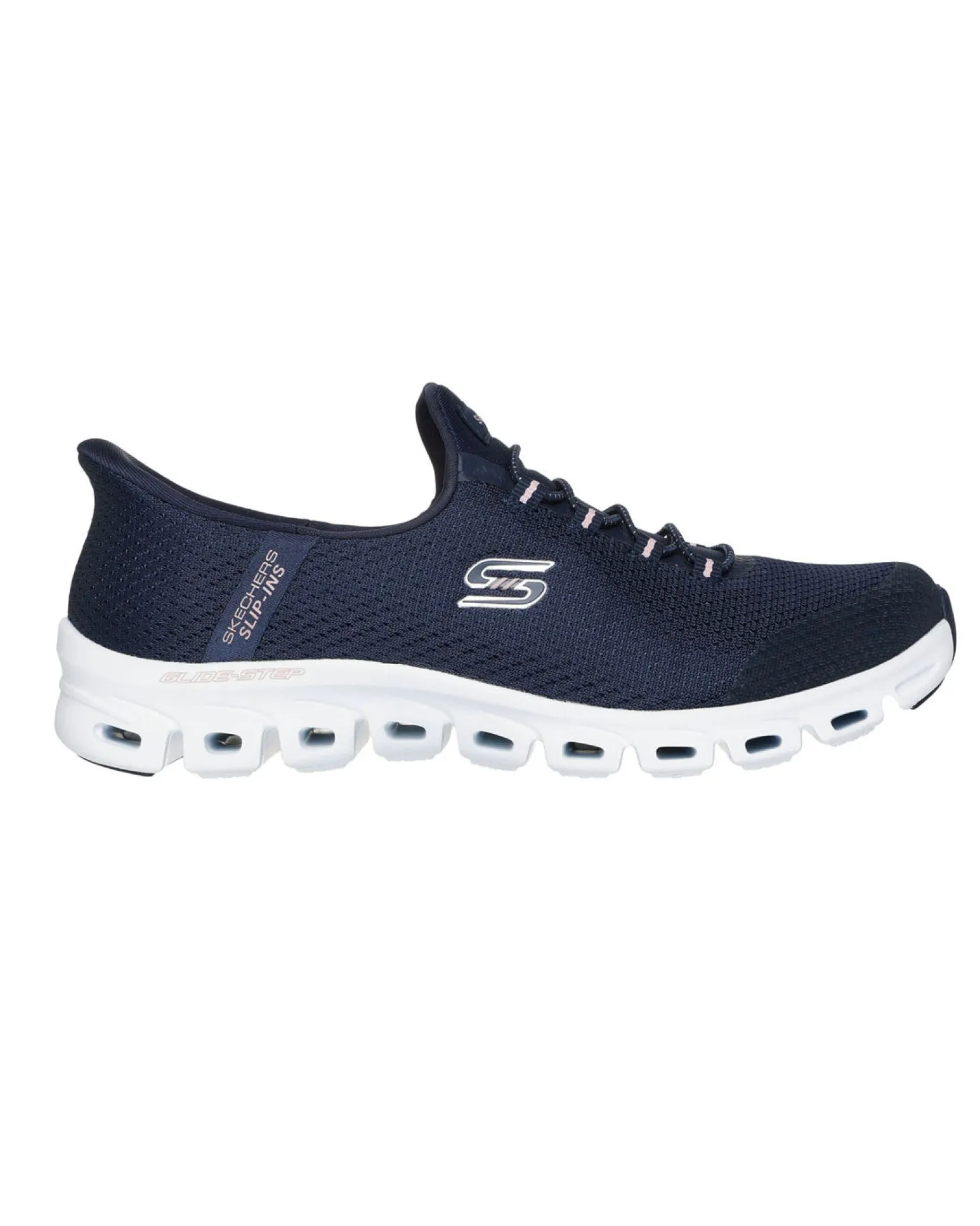 SKECHERS - GLIDE - STEP - PURSUIT - Sneakers blu con tomaia in mesh