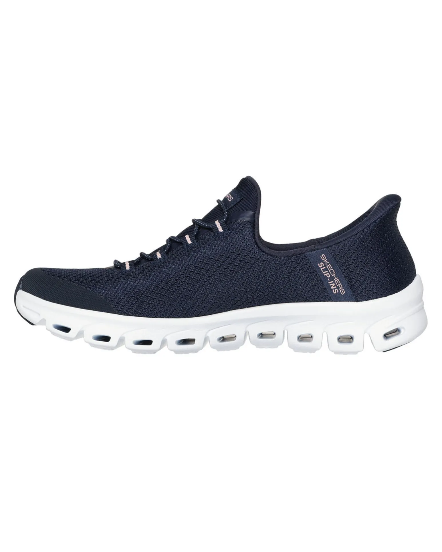 SKECHERS - GLIDE - STEP - PURSUIT - Sneakers blu con tomaia in mesh