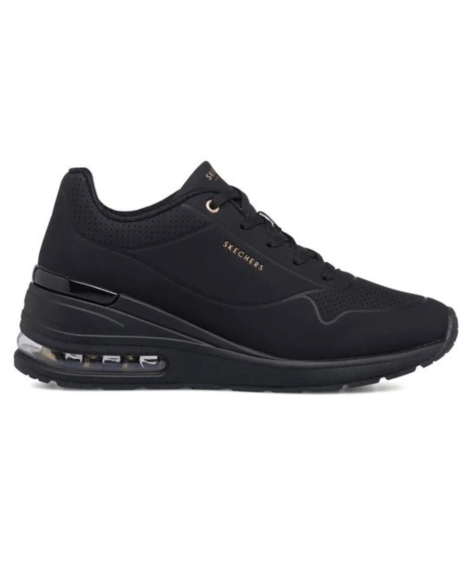 SKECHERS - Million Air - Eleva Ted Air - Sneakers nera da donna