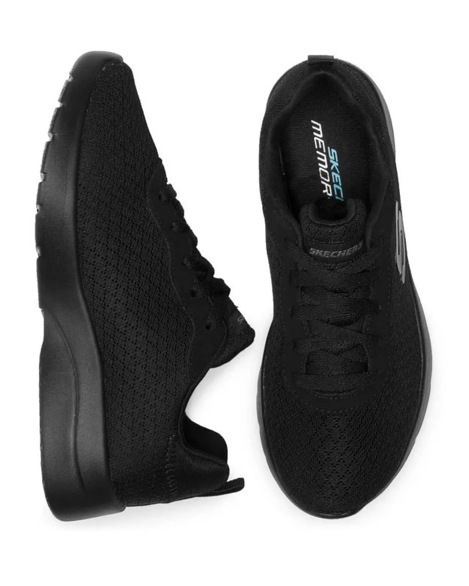 SKECHERS - Scarpa nera con soletta in memory foam