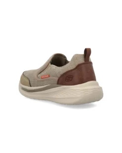 SKECHERS - SLADE - LUCAN - Scarpa khaki da uomo