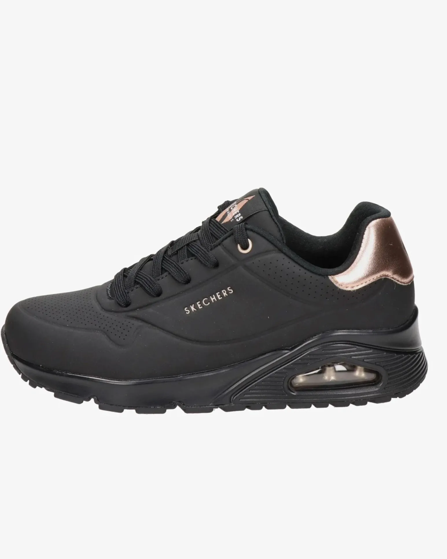 SKECHERS - Uno - Golden Air - Sneakers nera da donna