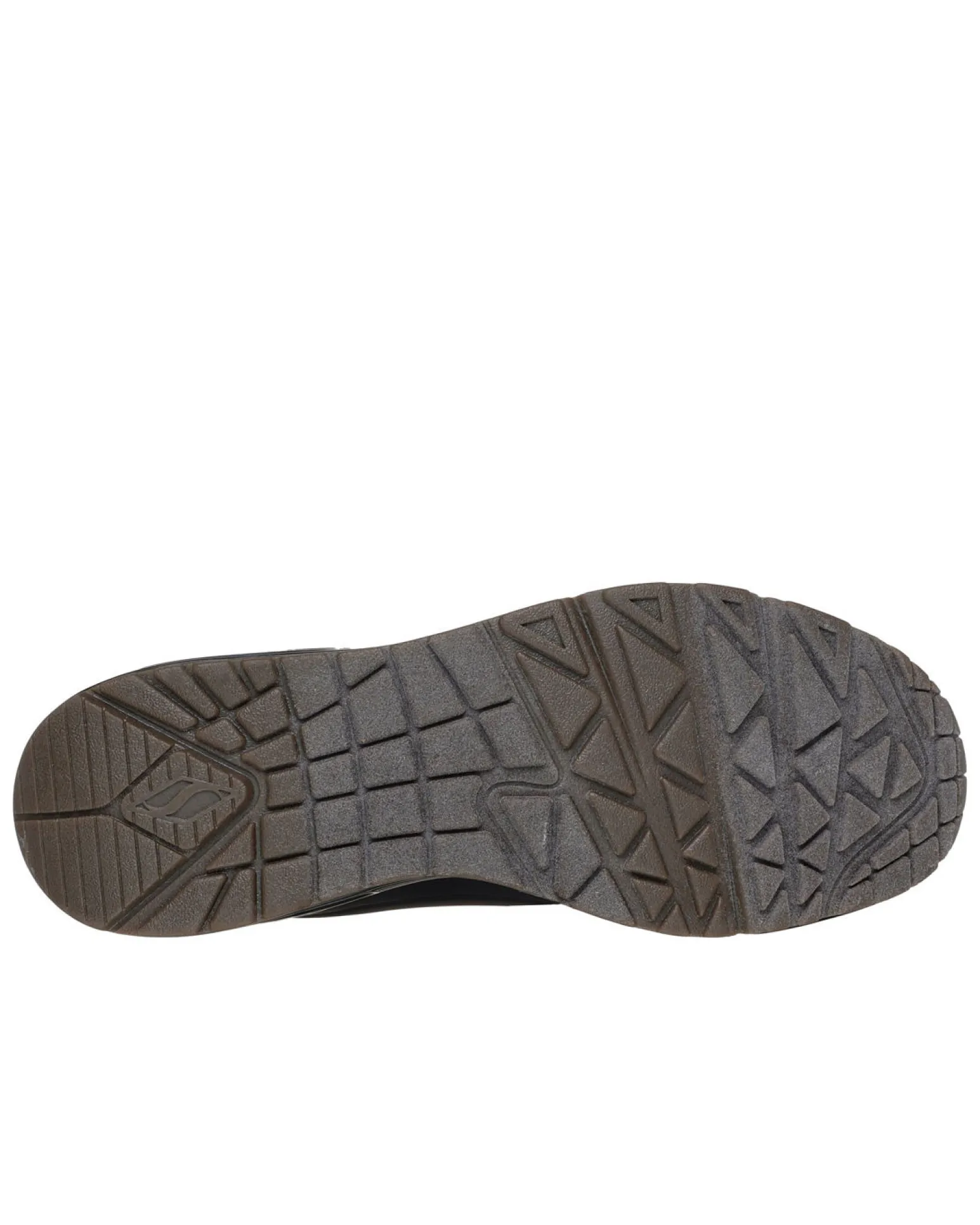 SKECHERS - UNO - SUITED ON AIR - Sneakers nera da uomo con soletta in memory foam