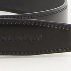 SOLO SOPRANI - Cinta con interno in VERA PELLE e fibbia nickel free