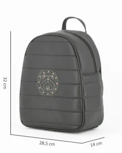 SOLO SOPRANI - Zaino grande trapuntato canna fucile con logo frontale