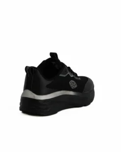 SOPRANI SPORT - Sneakers nera con lacci e logo laterale
