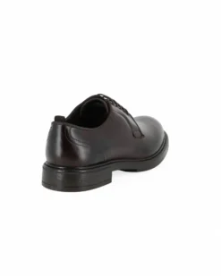 SUPER RIFLE - Scarpa marrone da uomo in VERA PELLE con lacci
