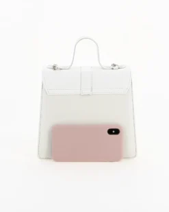 TATOO - Borsa bianca un manico con tracolla - MADE IN ITALY