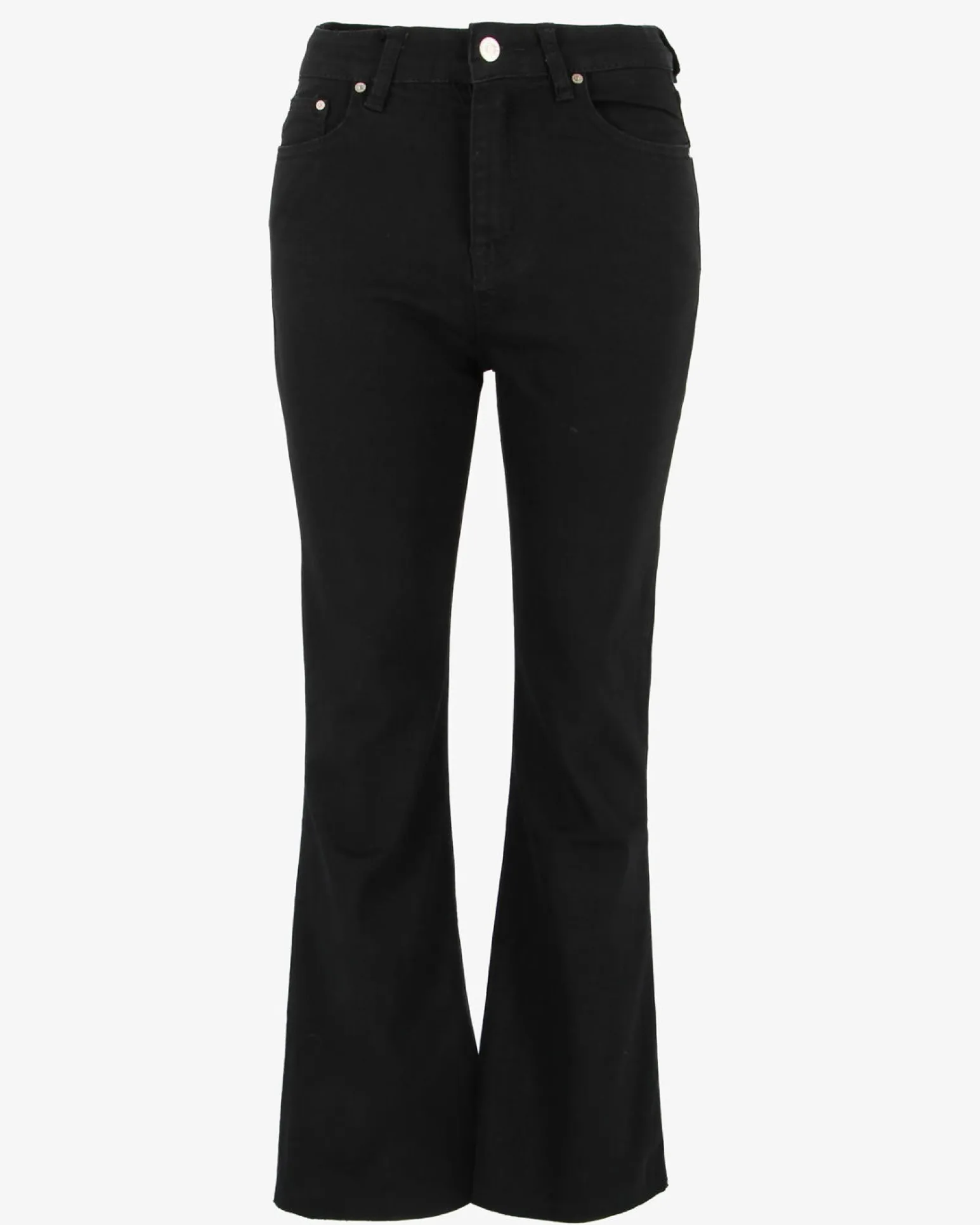 TATOO - Jeans nero a zampa