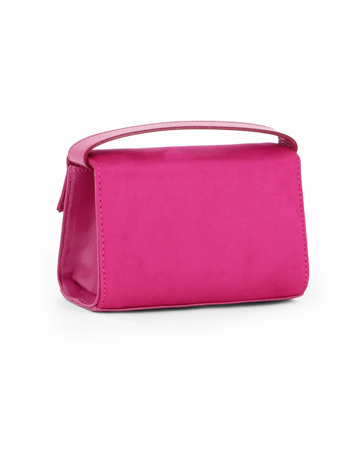 TATOO - MINIBAG FUXIA IN CAMOSCIO UN MANICO - 2035