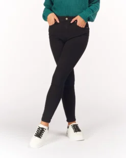 TATOO - Pantalone nero da donna