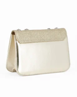 TATOO - Tracolla oro con patta glitter - MADE IN ITALY