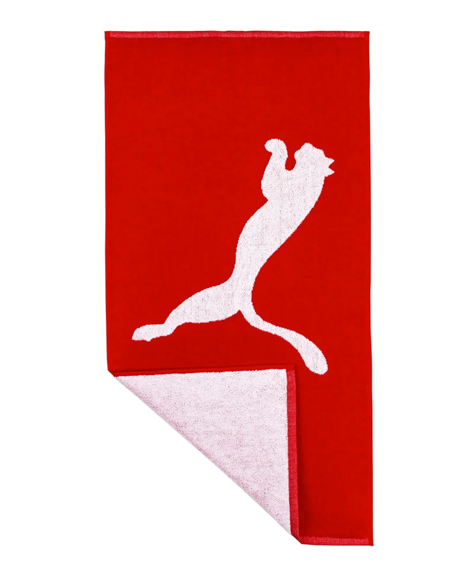 TELO TEAM TOWEL SMALL (50X100) RED-WHT
