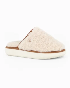 TIGLIO RAMBLAS - Pantofola beige in peluche