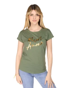 TSHIRT MANICA CORTA KIMONO