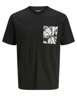 TSHIRT MANICA CORTA SPLIT AOP POCKET