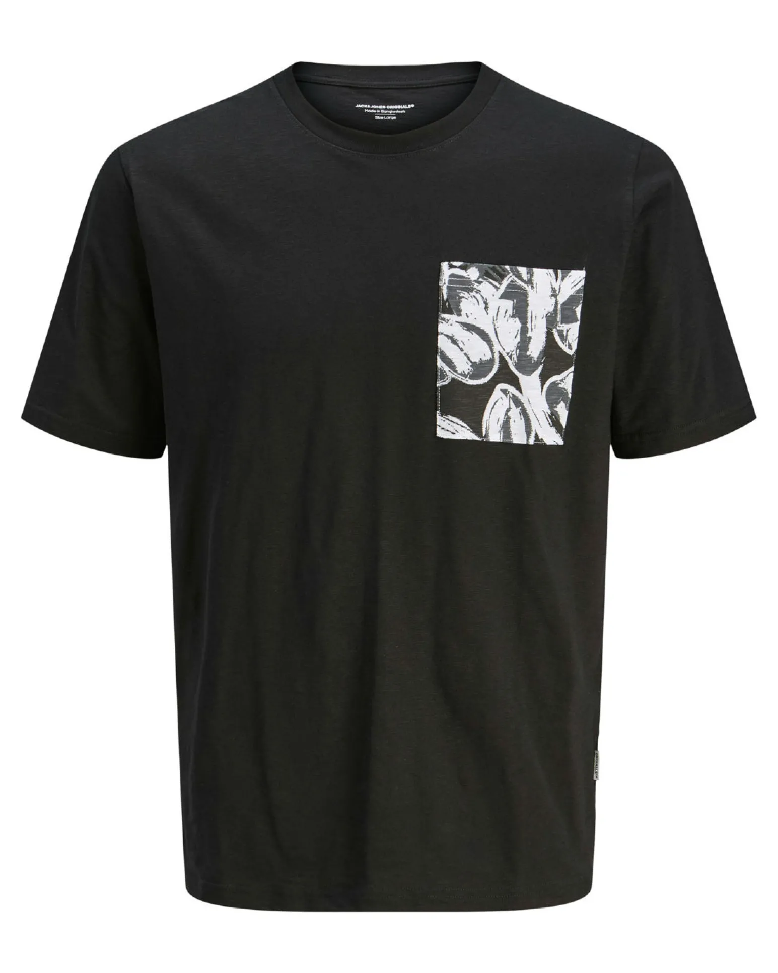 TSHIRT MANICA CORTA SPLIT AOP POCKET