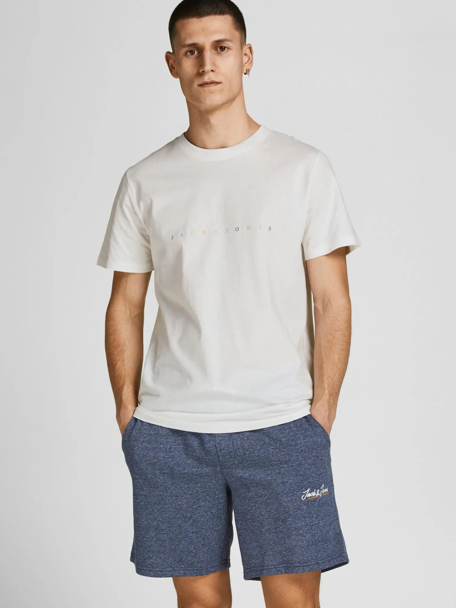 TSHIRT MEZZA MANICA JJFONT TEE
