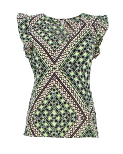 TSHIRT MEZZA MANICA NOLIA FRILL