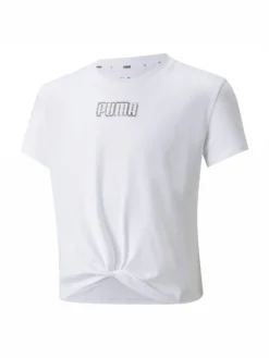 T-SHIRT MM ALPHA KNOTTED TEE WHITE