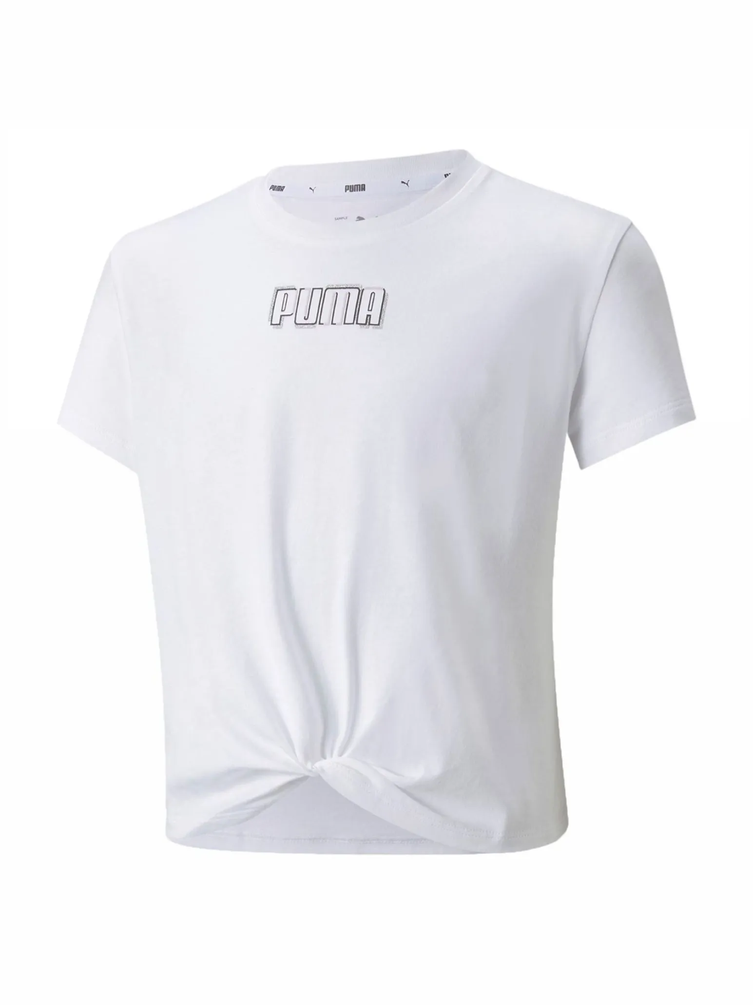 T-SHIRT MM ALPHA KNOTTED TEE WHITE