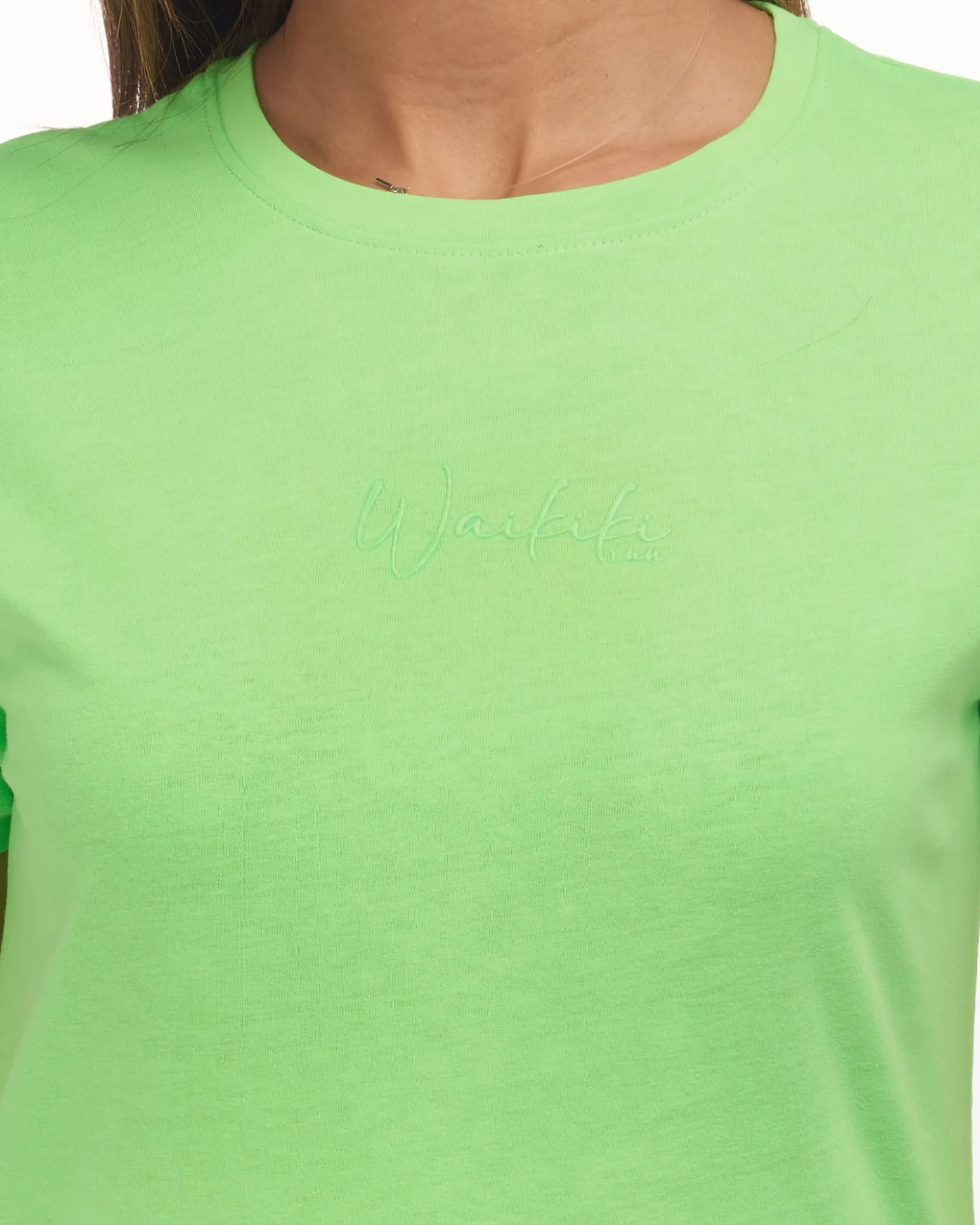 T-SHIRT MM BASILIA GREEN FLUO