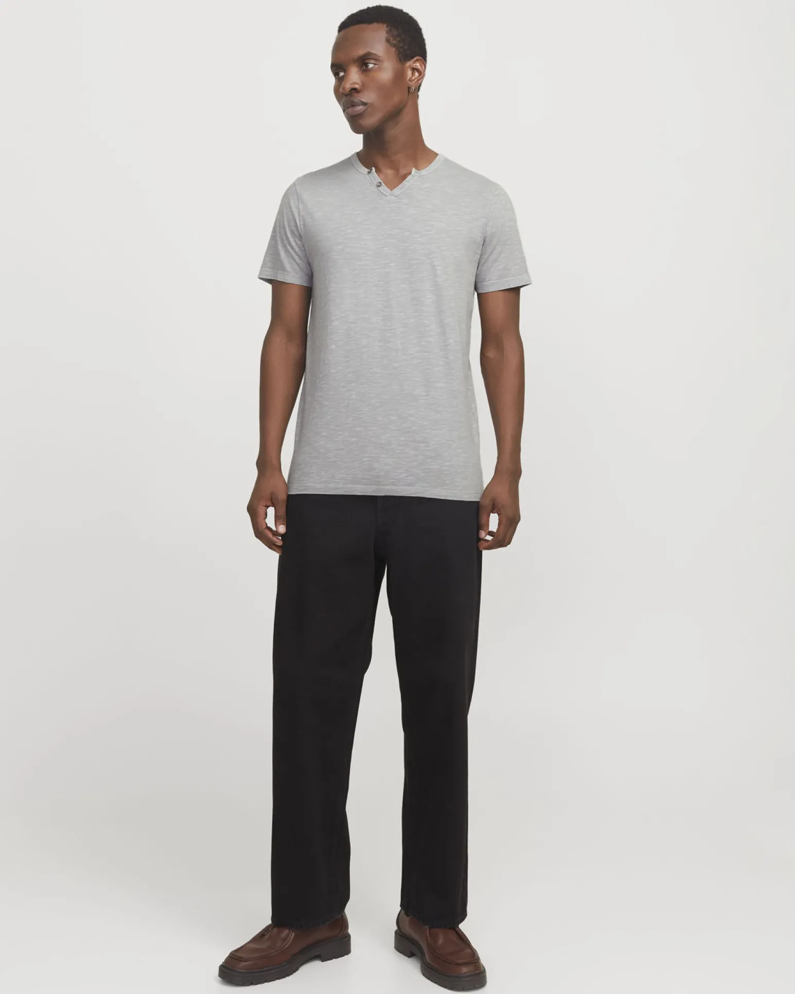 TSHIRT MM ESPLIT NECK TEE SS NOOS