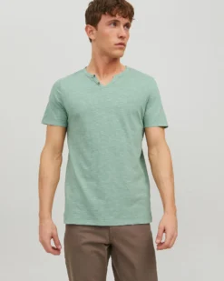 TSHIRT MM ESPLIT NECK TEE SS NOOS