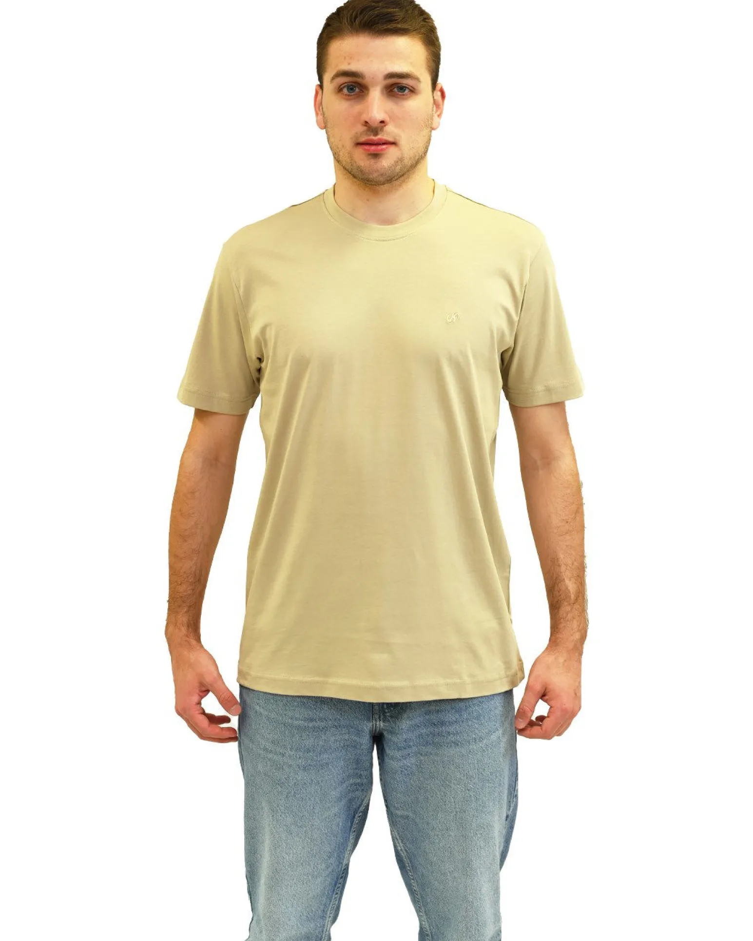 T-SHIRT MM JSY BASIC BEIGE
