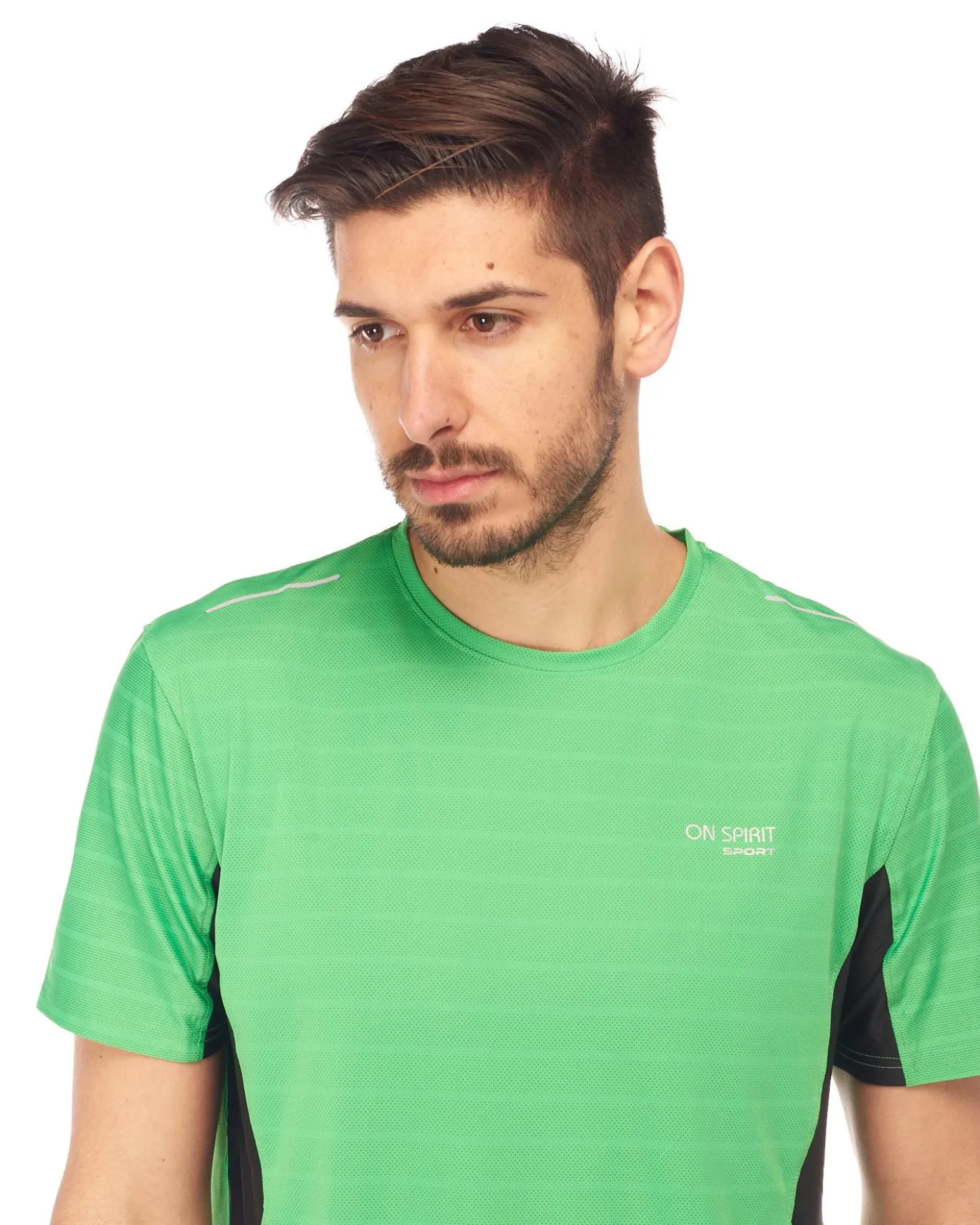 T-SHIRT MM TREKKING ALFIO GREEN-DK GREY