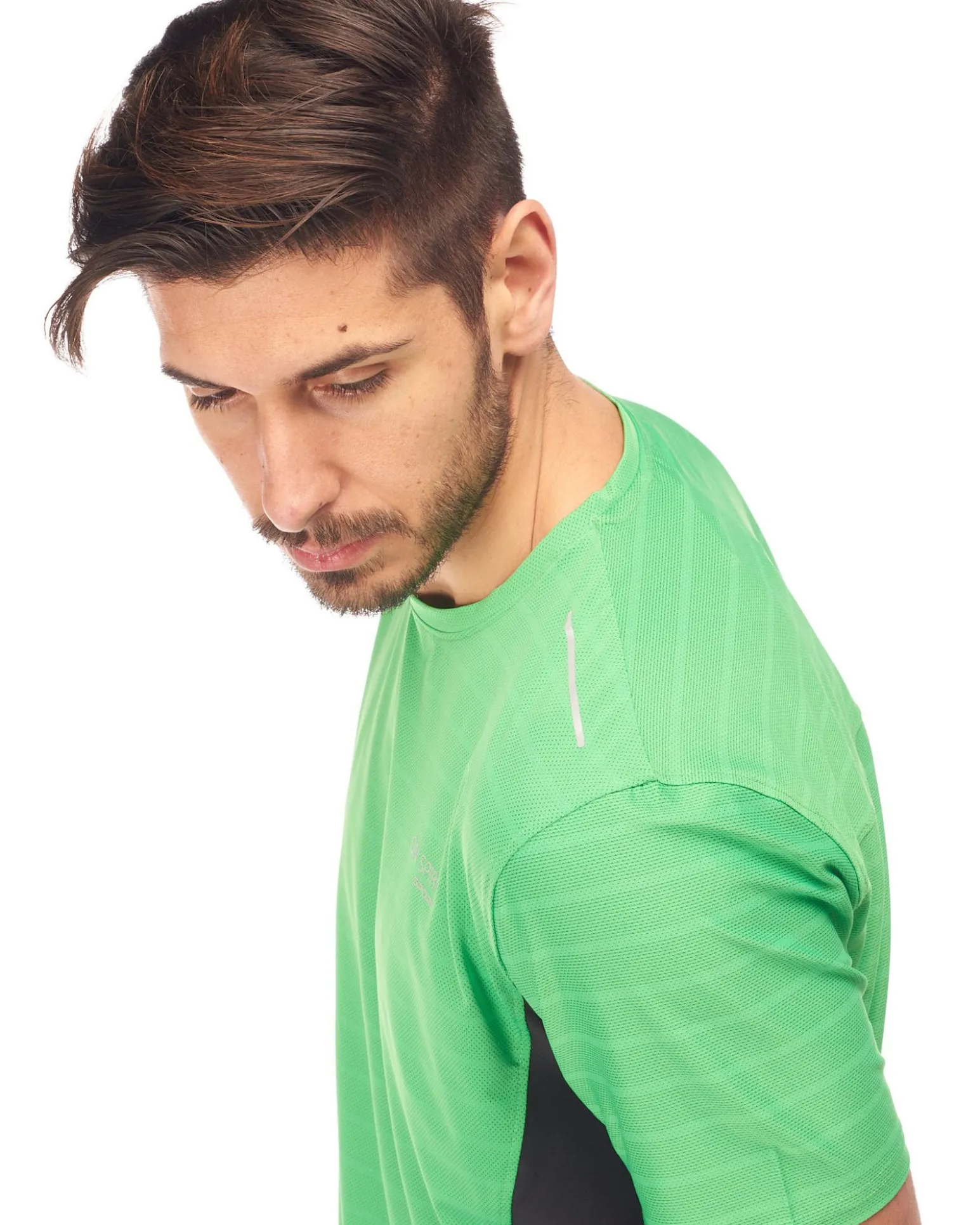 T-SHIRT MM TREKKING ALFIO GREEN-DK GREY