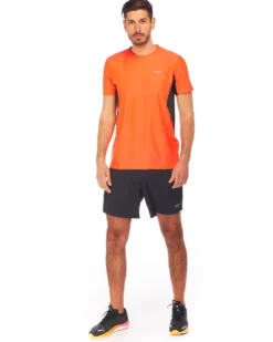T-SHIRT MM TREKKING ALFIO RED-DK GREY