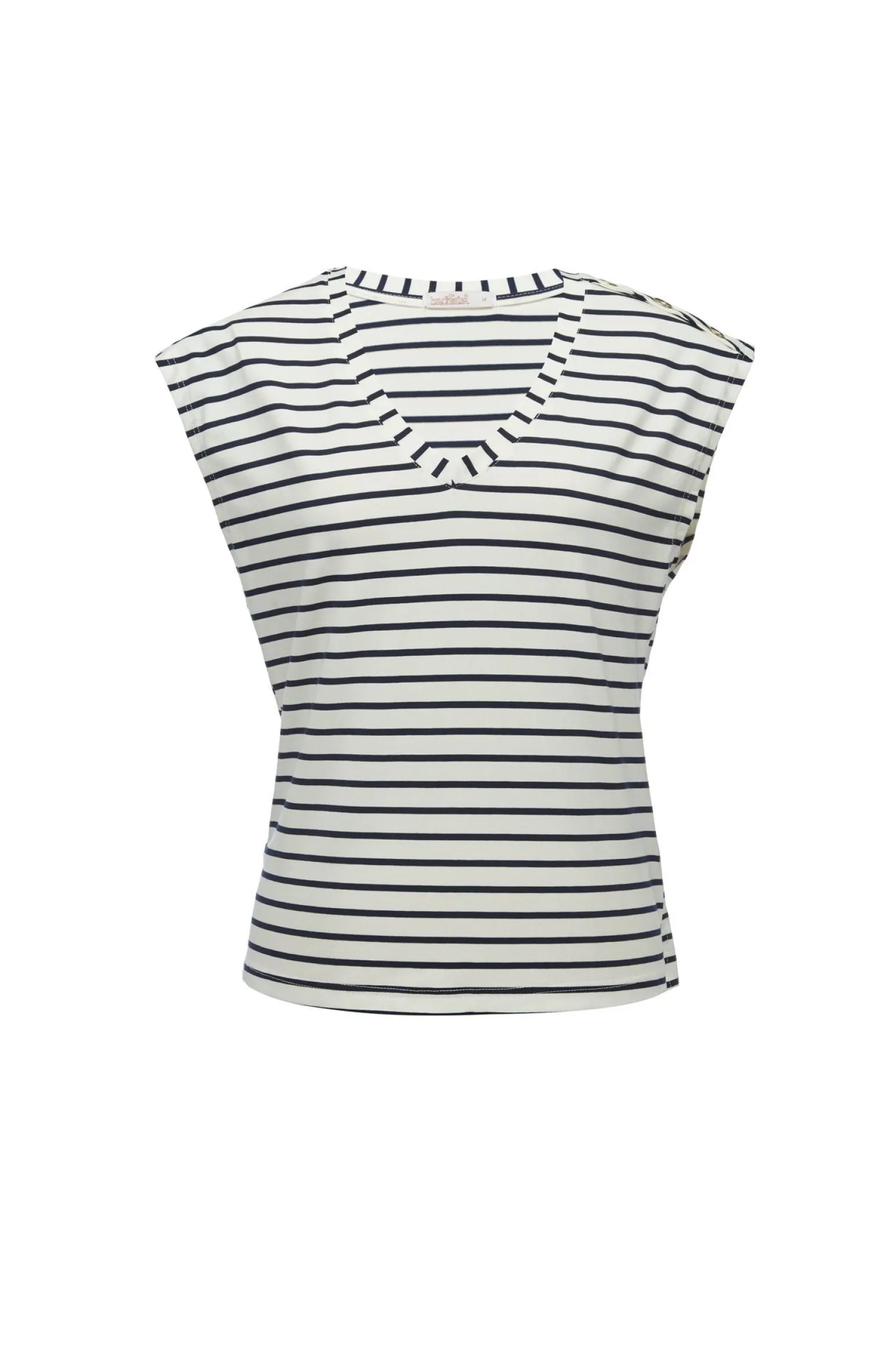 TSHIRT SMANICATA RIGATA