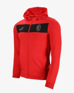 TUTA AC MILAN BLACK-RED