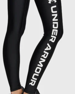 UNDER ARMOR - Leggins neri ultra aderenti in tessuto traspirante