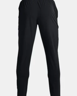 UNDER ARMOR - Pantaloni da allenamento uomo neri idrorepellenti e traspiranti