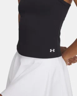 UNDER ARMOUR - CANOTTA MOTION HIGH NECK TANK NERA  DA DONNA, 1390367_0001
