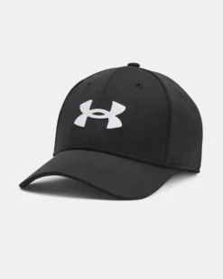 UNDER ARMOUR - CAPPELLO CON VISIERA BLITZING NERO DA UOMO, 1376700_0001