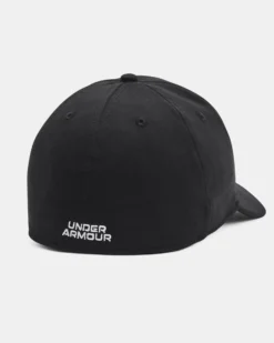 UNDER ARMOUR - CAPPELLO CON VISIERA BLITZING  NERO  DA UOMO, 1376700_0001