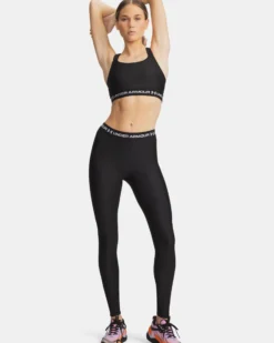 UNDER ARMOUR - LEGGINGS HEATGEAR  NERI  DA DONNA, 6010002_0008