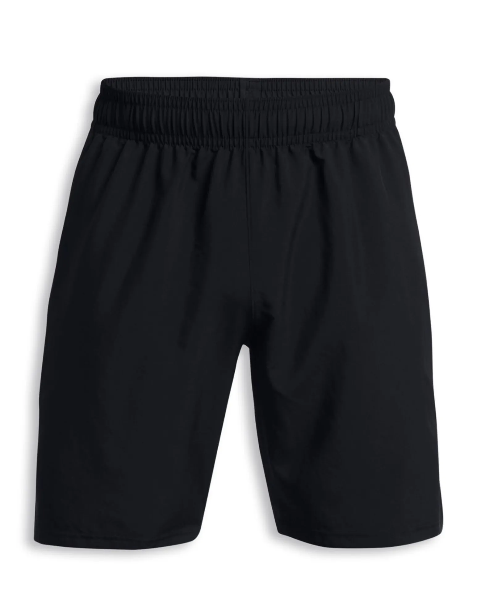 UNDER ARMOUR - SHORT WOVEN WDMK NERO CON DETTAGLI BIANCHI DA UOMO, 1383356_0001