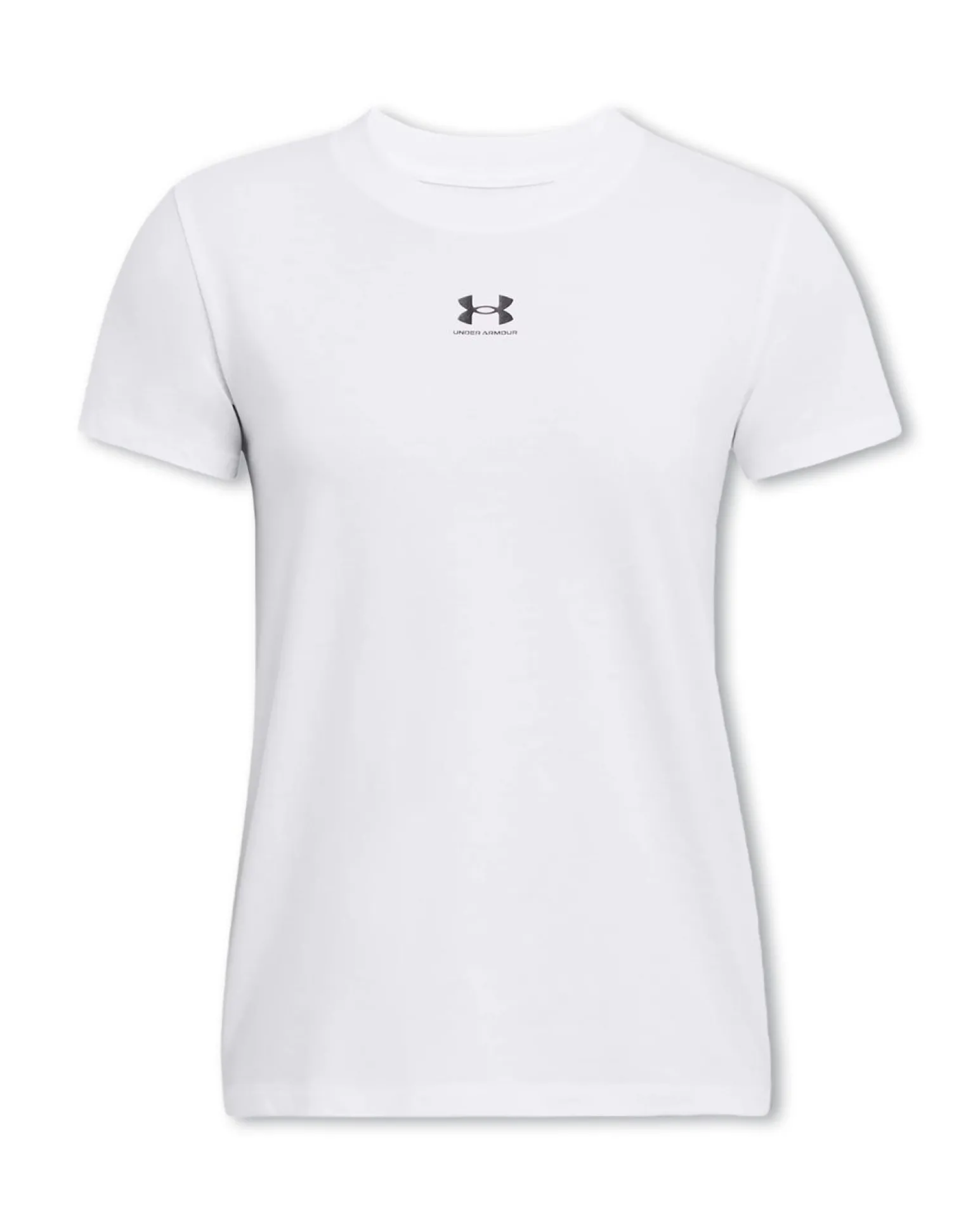 UNDER ARMOUR -T-SHIRT MEZZA MANICA OFF CAMPUS CORE SS BIANCA DA DONNA, 1383648_0100