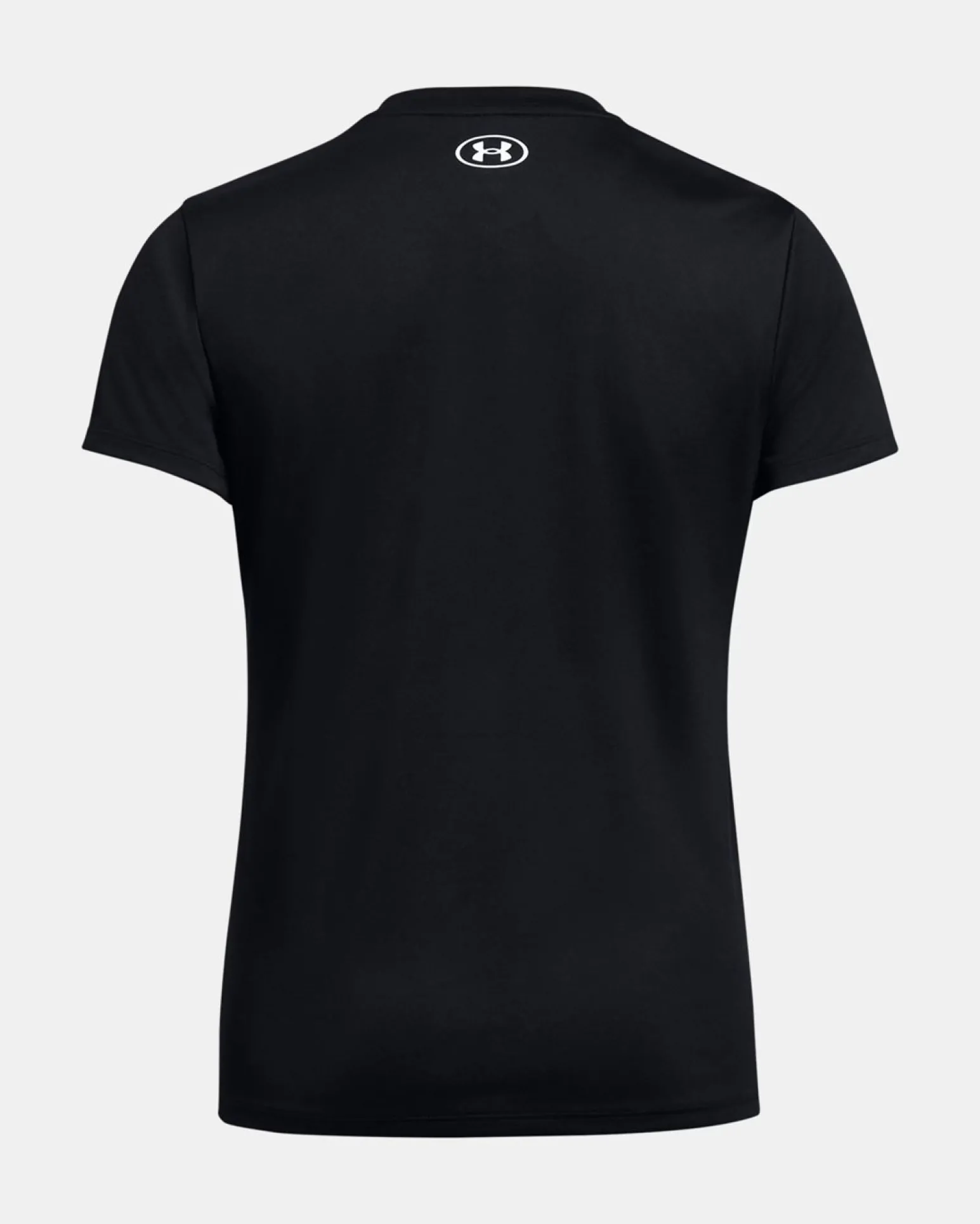 UNDER ARMOUR -T-SHIRT MEZZA MANICA TECH SSC - SOLID NERA DA DONNA, 1384231_0001