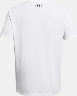 UNDER ARMOUR- T-SHIRT MEZZA MANICA SPORTSTYLE LOGO UPDATE SS BIANCA DA UOMO, 1382911_0100